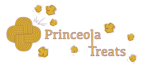 web design company logo display for Princeola Treats